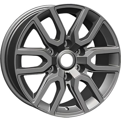 216935704_main Диск Khomen Wheels KHW1723 (L200) 8x17 6x139,7 ET38.0 D67.1 Gray — изображение 1