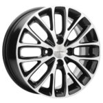 Диск Khomen Wheels KHW1506 6x15 4x100 ET50.0 D60.1 Black-FP