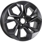Диск KDW KD1620 6,5x16 5x108 ET45.0 D63.4 Matt Black Painted