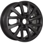 Диск KDW KD1430 5,5x14 4x98 ET35.0 D58.5 Black Front Polished