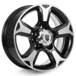 Диск КиК АТЛАНТ 7x16 5x139,7 ET35.0 D109.5 Алмаз черный