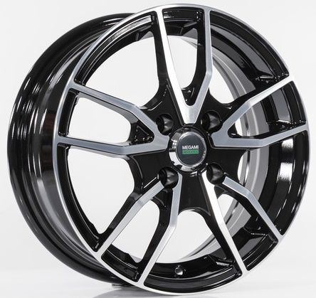 217985855_main Диск Megami MGM-20FF 7x17 5x114,3 ET45.0 D60.1 BKF — изображение 1