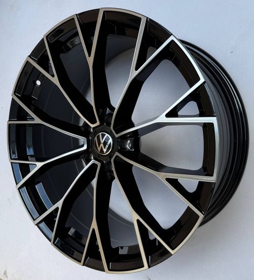 218033077_main Диск Zixi VW 646 7,5x19 5x112 ET42.0 D57.1 Black Machined Face — изображение 1
