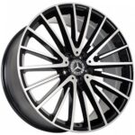 Диск Zixi Mercedes 122-20 9,5x20 5x112 ET45.0 D66.6 Black Machined Face