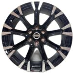 Диск Zixi Nissan 9004 8x22 6x139,7 ET30.0 D78.1 Black Machined Face