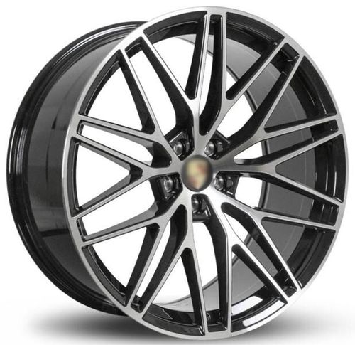 218034111_main Диск Zixi Porsche 878 10,5x20 5x130 ET58.0 D71.6 Black Machined Face — изображение 1