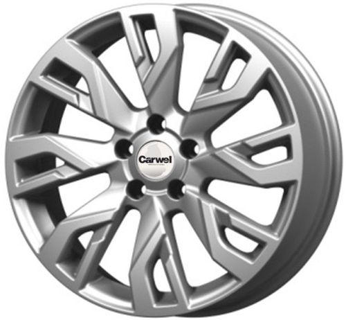 218144212_main Диск Carwel Рамза 7x18 5x114,3 ET53.0 D54.1 BK — изображение 1