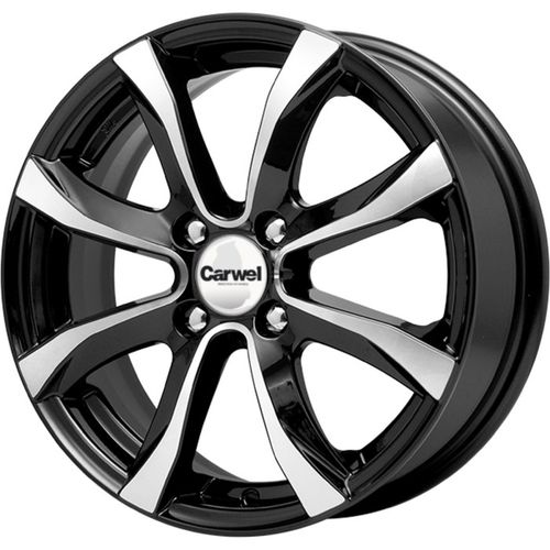 218454056_main Диск Carwel Омикрон 6x15 4x114,3 ET45.0 D67.1 BK — изображение 1