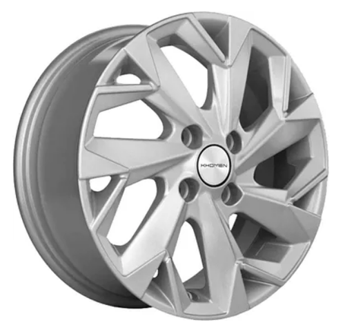 22080646_main Диск Khomen Wheels KHW1508 (XRay) 6x15 4x100 ET40.0 D60.1 Gray-FP — изображение 1
