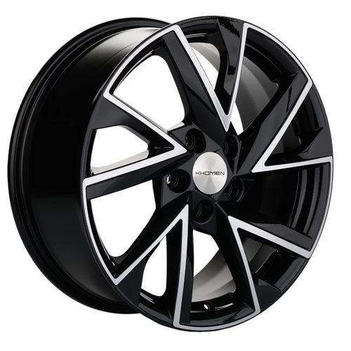 22220157_main Диск Khomen Wheels KHW1714 (Changan/Geely/Lexus/Toyota) 7x17 5x110 ET46.0 D63.3 Black — изображение 1