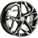 Диск Khomen Wheels KHW1716 (Changan CS35/CS35 Pro) 7x17 5x110 ET46.0 D63.3 Black-FP