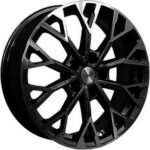 Диск Khomen Wheels KHW1718 (Changan CS35/CS35 Plus) 7x17 5x110 ET46.0 D63.3 Black-FP