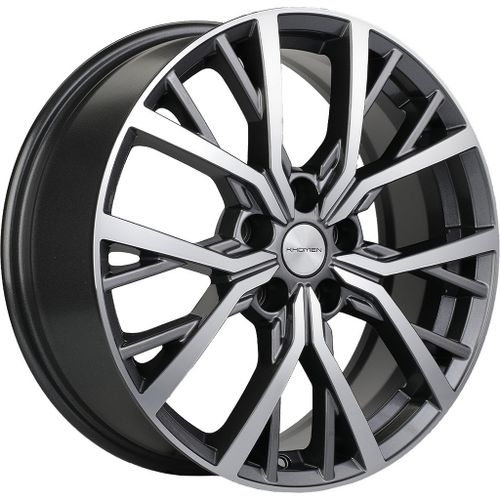 22614030_main Диск Khomen Wheels KHW1806 (Chery Tiggo 3/Tiggo 3 Pro) 7x18 5x108 ET45.0 D60.1 Black-FP — изображение 1