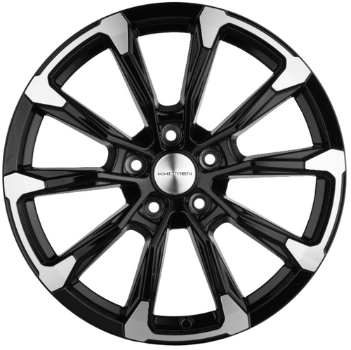 22806531_main Диск Khomen Wheels KHW1808 (Murano) 7,5x18 5x114,3 ET50.0 D66.1 Black — изображение 1