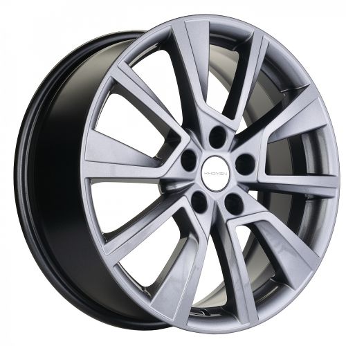 22832743_main Диск Khomen Wheels KHW1802 (Dargo/Jolion) 7x18 5x114,3 ET37.0 D66.5 Gray-FP — изображение 1