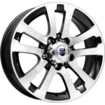 Диск КиК Сахара-Patriot 7x18 5x139,7 ET35.0 D108.5 Алмаз черный