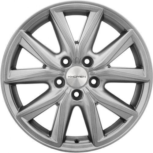 23263198_main Диск Khomen Wheels KHW1706 (Camry) 7x17 5x114,3 ET39.0 D60.1 G-Silver-FP — изображение 1