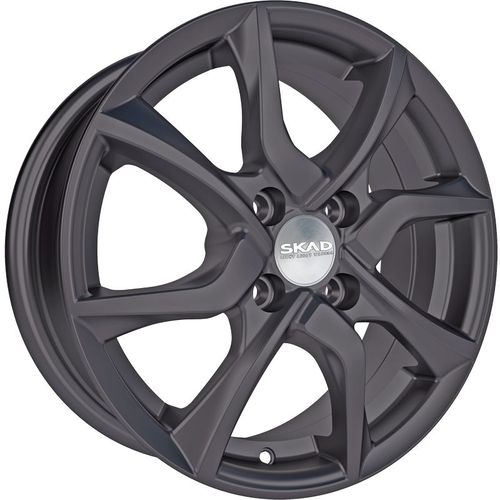 23290943_main Диск СКАД Тулон 6x15 4x98 ET35.0 D58.6 Графит — изображение 1