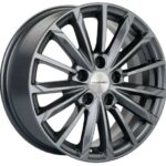 Диск Khomen Wheels KHW1611 (Geely Atlas Pro) 6,5x16 5x114,3 ET45.0 D54.1 Black-FP