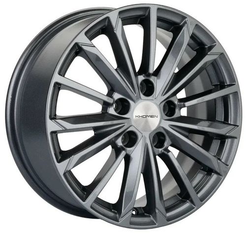 23411238_main Диск Khomen Wheels KHW1611 (Geely Atlas Pro) 6,5x16 5x114,3 ET45.0 D54.1 Black-FP — изображение 1