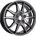 Диск КиК Адамар 6,5x16 5x114,3 ET38.0 D67.1 Дарк платинум