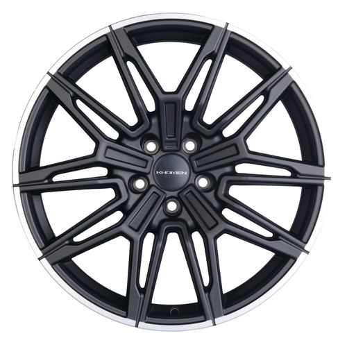23497628_main Диск Khomen Wheels KHW1904 (3/4/5/6 series) 8,5x19 5x112 ET38.0 D66.6 Black-FP — изображение 1