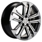 Диск Khomen Wheels KHW1803 (Kodiaq/Tiguan) 7x18 5x114,3 ET50.0 D54.1 Black-FP
