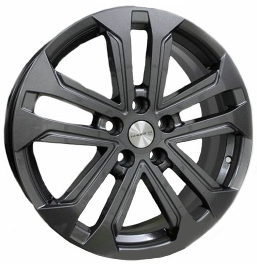 23497706_main Диск Khomen Wheels KHW1803 (Kodiaq/Tiguan) 7x18 5x114,3 ET49.0 D67.1 Gray — изображение 1