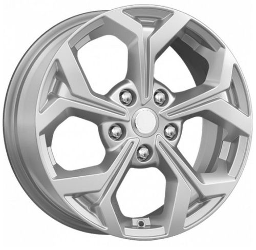 23558414_main Диск Khomen Wheels KHW1606 (Focus) 6,5x16 5x108 ET50.0 D63.3 Black-FP — изображение 1