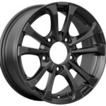 Диск СКАД Тундра 6,5x16 5x139,7 ET40.0 D98.5 Черный матовый