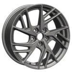 Диск Khomen Wheels KHW1722 (Coolray) 6,5x17 5x114,3 ET45.0 D54.1 Gray-FP