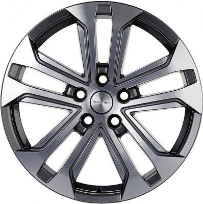 23708236_main Диск Khomen Wheels KHW1803 (CX-5/Seltos) 7x18 5x114,3 ET50.0 D67.1 Black — изображение 1