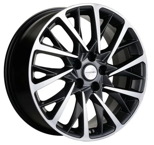 23785873_main Диск Khomen Wheels KHW1804 (Chery Tiggo 8/8 Pro) 7,5x18 5x108 ET47.0 D60.1 Black-FP — изображение 1