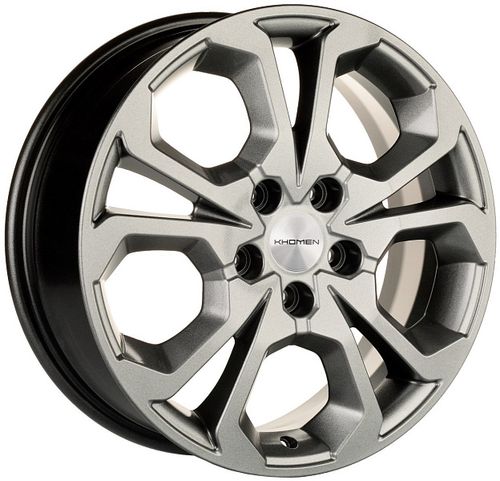 23827156_main Диск Khomen Wheels KHW1711 (Chery/Exeed) 6,5x17 5x108 ET33.0 D60.1 Black-FP — изображение 1