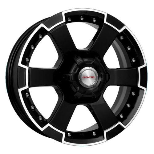 23855234_main Диск КиК М56 7x16 6x139,7 ET20.0 D67.1 Алмаз черный — изображение 1