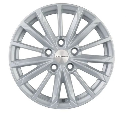 23950183_main Диск Khomen Wheels KHW1611 (Action) 6,5x16 5x114,3 ET45.0 D67.1 F-Silver — изображение 1
