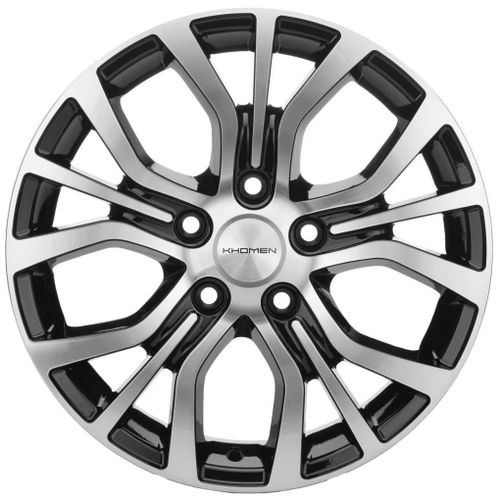 24004030_main Диск Khomen Wheels KHW1608 (Alphard) 6,5x16 5x114,3 ET38.0 D60.1 Gray-FP — изображение 1