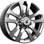 Диск КиК Сахара 7x18 5x139,7 ET35.0 D108.5 Дарк платинум