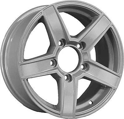 24188196_main Диск Khomen Wheels KHW1614 (Niva 4x4) 6,5x16 5x139,7 ET40.0 D98.5 Gray — изображение 1