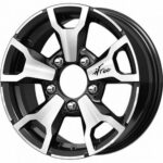Диск iFree Тайган 6x16 5x139,7 ET40.0 D98.1 Блэк Джек