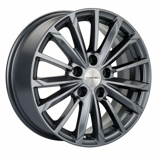 24227909_main Диск Khomen Wheels KHW1611 (Toyota/Suzuki) 6,5x16 5x114,3 ET45.0 D60.1 Gray — изображение 1