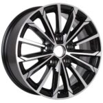 Диск Khomen Wheels KHW1611 (Toyota/Suzuki) 6,5x16 5x114,3 ET45.0 D60.1 Black-FP