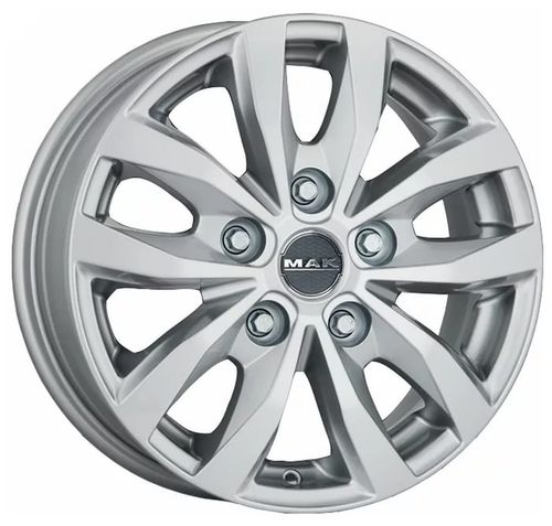 24231868_main Диск MAK Load 5 7x17 5x112 ET51.0 D66.6 Silver — изображение 1