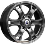 Диск КиК Балеар 7,5x18 6x139,7 ET38.0 D67.1 Дарк платинум