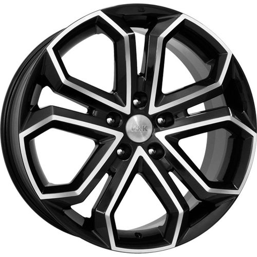 24232139_main Диск КиК Пандора 8,5x19 5x112 ET48.0 D66.6 Алмаз черный — изображение 1