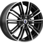 Диск КиК Эрфурт 7x17 5x108 ET40.0 D67.1 Дарк платинум