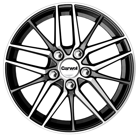 24326465_main Диск Carwel Лача 6,5x16 5x114,3 ET50.0 D66.1 GRT — изображение 1