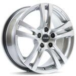 Диск MAK ZENITH 8x17 5x112 ET42.0 D76.0 Silver