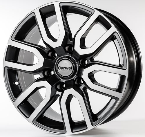 24409989_main Диск Carwel Барал 8x17 6x139,7 ET38.0 D67.1 AGR — изображение 1
