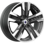 Диск КиК Висмут 7x16 5x112 ET35.0 D66.6 Алмаз черный